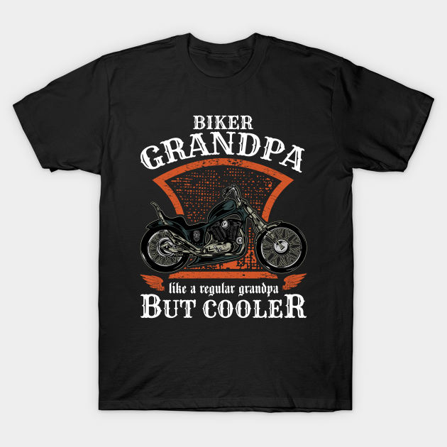 Biker Grandpa Vintage Motorcycle Biker Gift Biker Grandpa TShirt